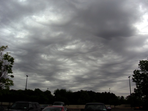 Eye With Clouds